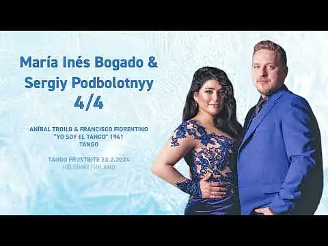 Video thumbnail for María Inés Bogado & Sergiy Podbolotnyy 4/4 - Tango Frostbite 2024