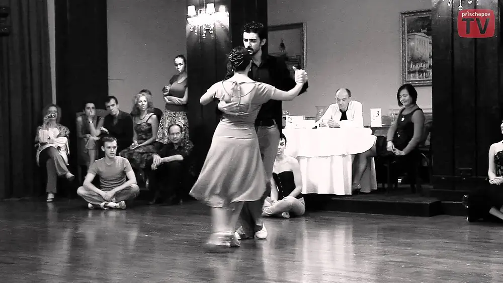 Video thumbnail for Dana Jazmin Frigoli & Adrian Romeo Ferreyra, 1,  «White tango festival 2012», Moscow, Russia