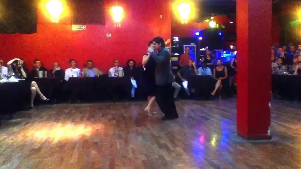 Video thumbnail for Bailaron Ariadna Naveira & Fernando Sanchez, en la Milonga de los domingos. Part.1 - 06/03/16