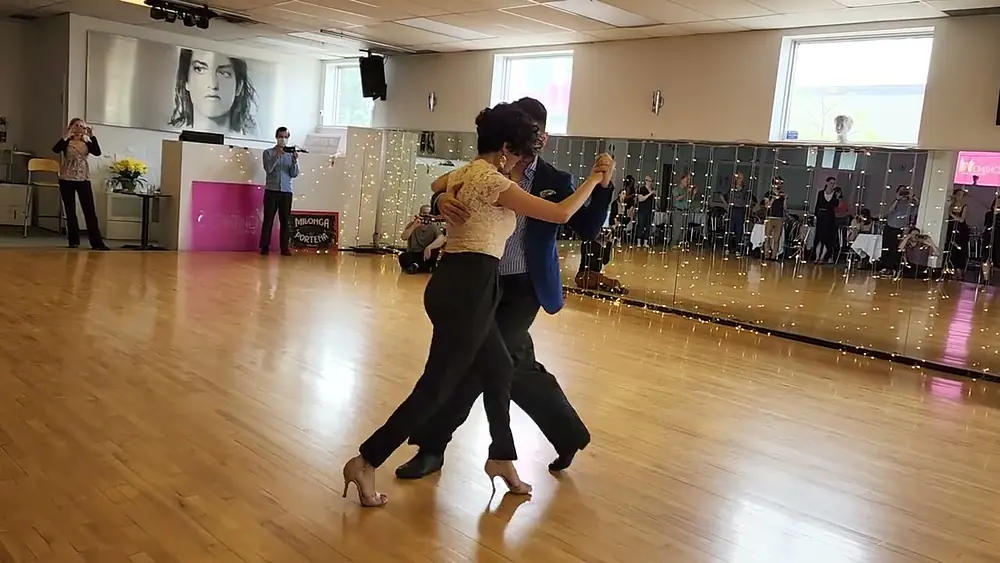 Video thumbnail for Argentine tango workshop: Marina Teves & Rodrigo Videla - Improvisation exercises
