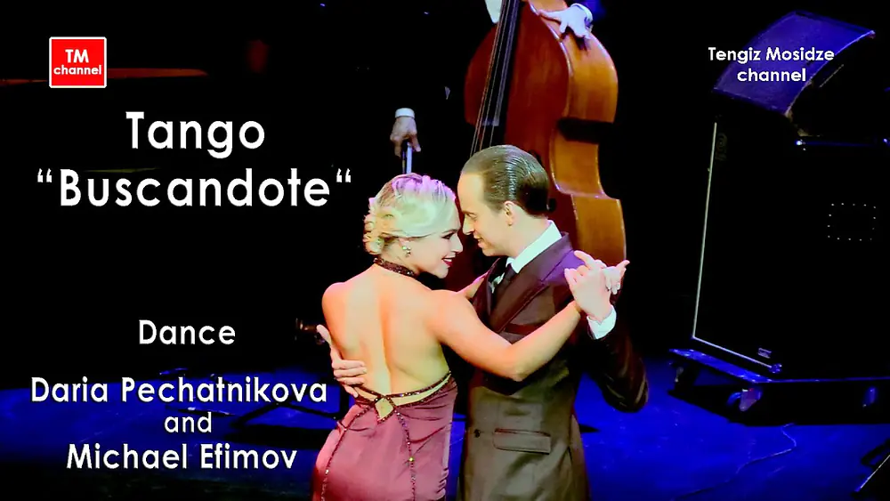 Video thumbnail for Tango “Buscandote“. Dance Daria Pechatnikova and Michael Efimov with "Solo Tango Orquesta". Танго.