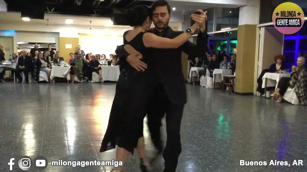 Video thumbnail for Lola Ruiz y Sergio Giraudo - Milonga Gente Amiga 2022