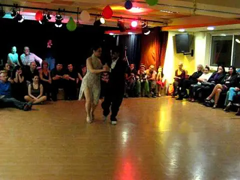 Video thumbnail for Ariadna Naveira and Fernando Sanchez - vals. 17.03.2011.  Milonga Lo de Silvia,  Jerusalem