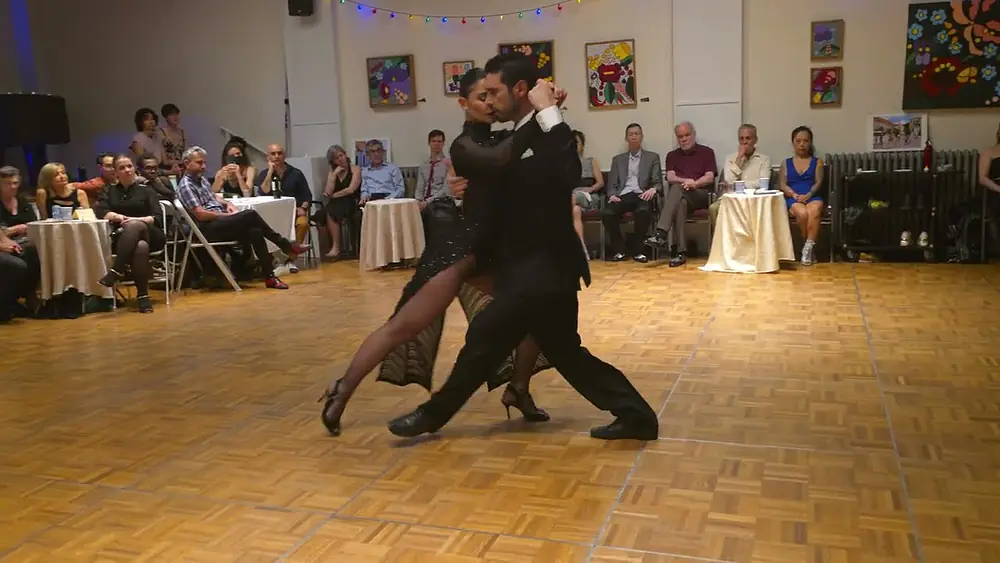 Video thumbnail for Argentine tango: Martin Almiron and Delfina Rivas - Pata Ancha