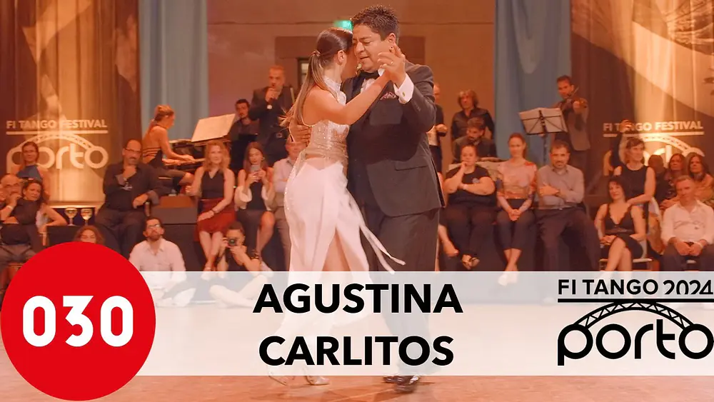 Video thumbnail for Agustina Piaggio and Carlitos Espinoza – Mozo guapo at FI Tango Porto 2024