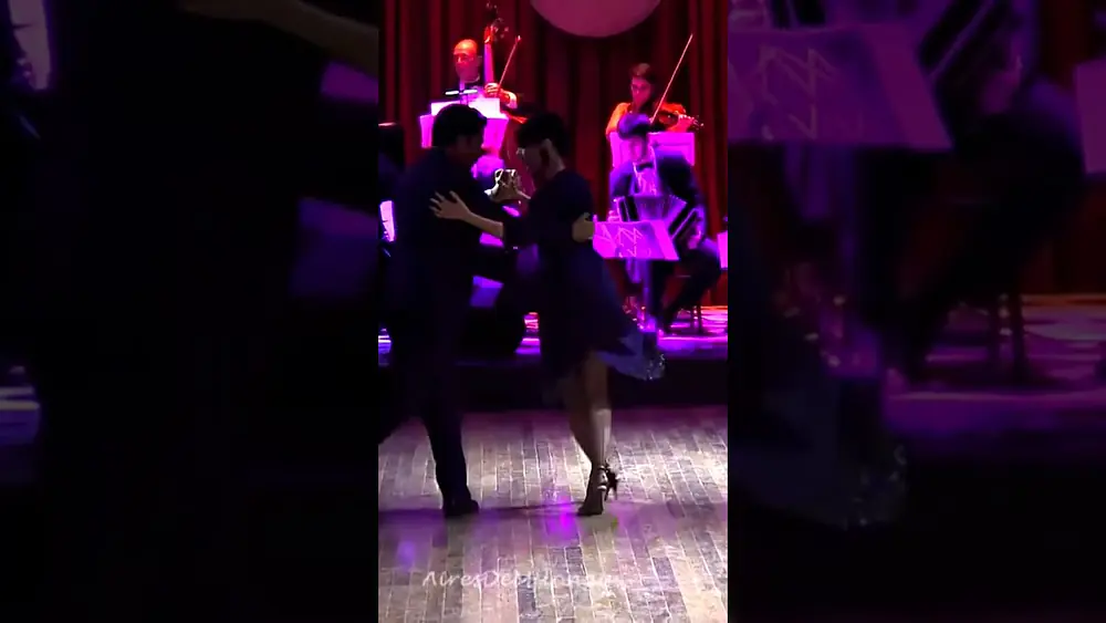 Video thumbnail for Pasos de tango, exhibición de Andrés Tanguita Cejas y Genoveva Fernández