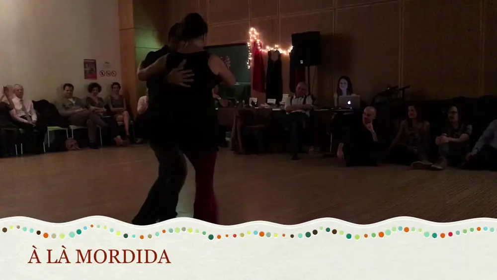 Video thumbnail for Démonstration de :  Carla Marano et Octavio Fernandez. Tango. Valse. Milonga.