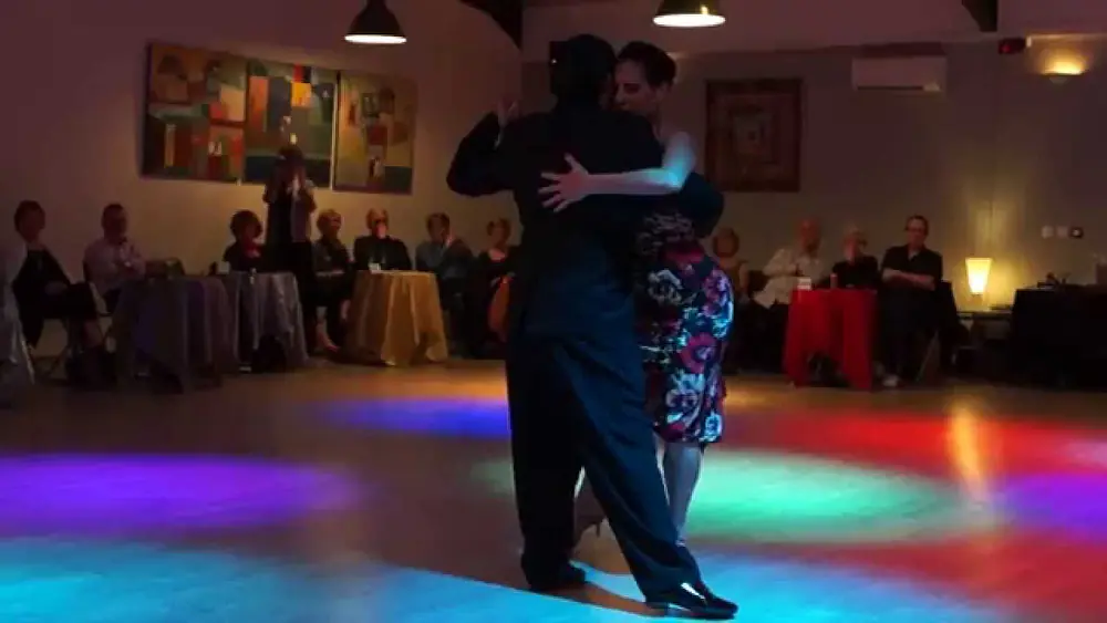 Video thumbnail for ★ Maria Filali y John Zabala - Tango - Bailemos 1/4 LA PITUCA Montpellier ★ EL SALON DE TANGO