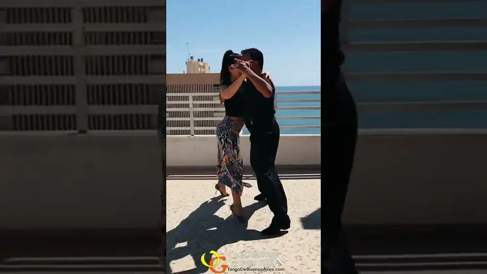 Video thumbnail for #tango #vals #tangodebuenosaires Georgina Vargas Oscar Mandagaran Musicality Demo