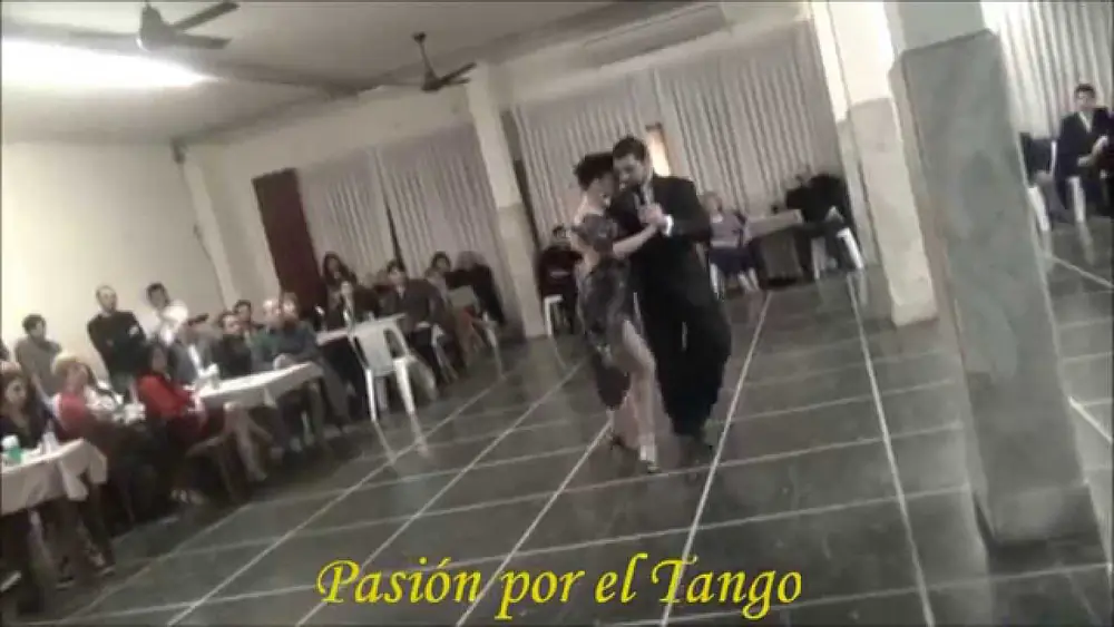 Video thumbnail for JIMENA HOEFFNER y FERNANDO CARRASCO Bailando la Milonga MANO BRAVA en FLOREAL MILONGA