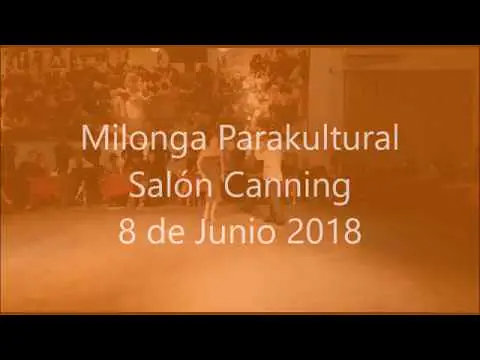 Video thumbnail for Juan Amaya y Valentina Garnier. Milonga Parakultural, salón Canning