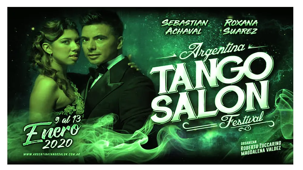 Video thumbnail for SEBASTIAN ACHAVAL Y ROXANA SUAREZ ** MILONGA**  Argentina Tango Salón Festival 2020