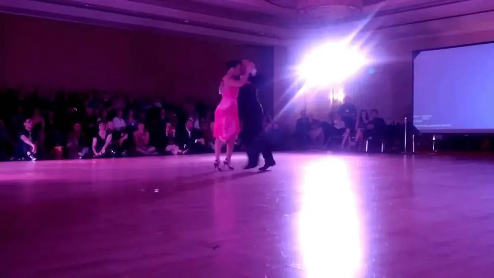 Video thumbnail for Maximiliano Cristiani and Jesica Arfenoni — "Milonga del novecientos" — 2/2 at ATUSA 2014