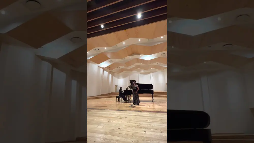 Video thumbnail for An Sylvia / Franz Schubert • Eugenia Ramírez, soprano / Araceli Salazar, pianista