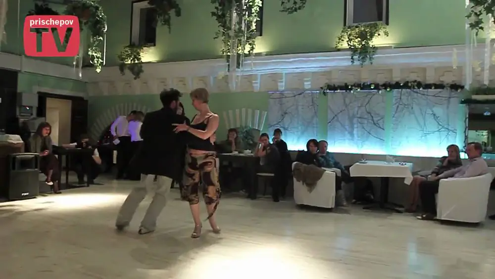 Video thumbnail for Giggio Giovanni & Anna Zyuzina, Russia, Moscow, Milonga "Dos Corazones", 19.01.2010(3)