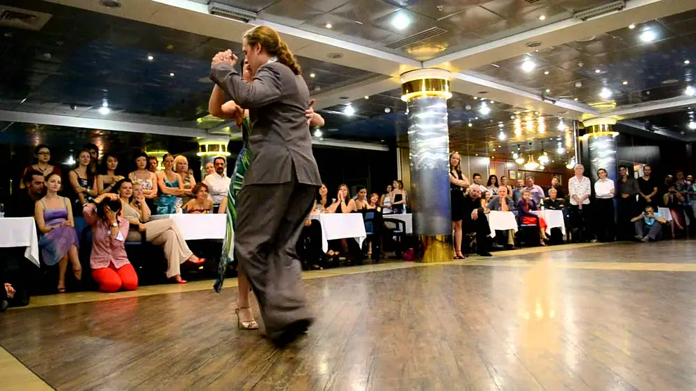 Video thumbnail for Milonguero nights-2012, Sergej Podbolotnyj - Ping Yu, "Milonga brava"