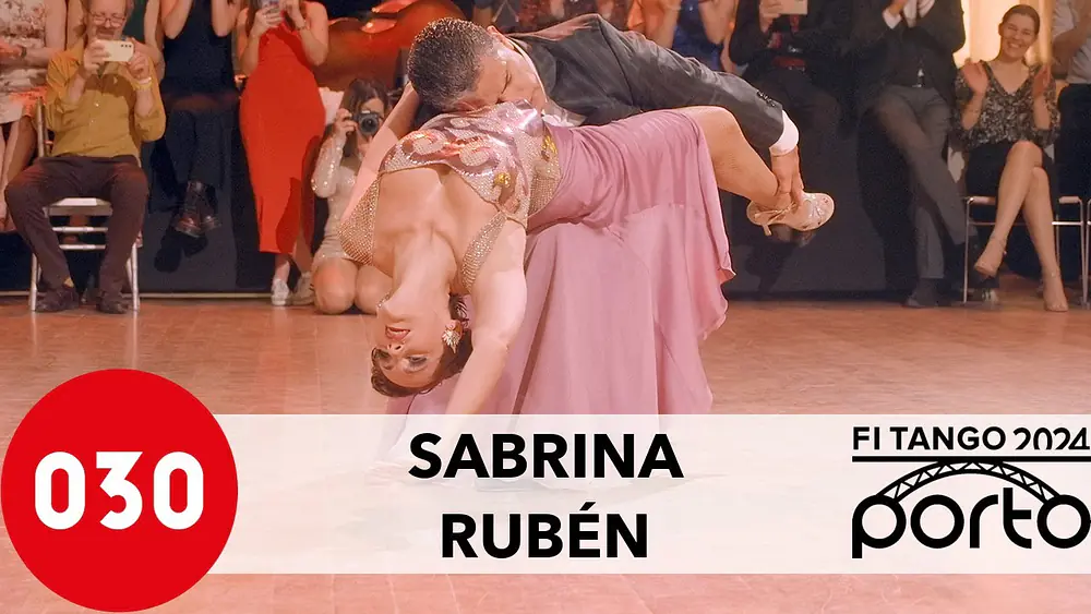 Video thumbnail for Sabrina and Ruben Veliz – Tu pálida voz at FI Tango Porto 2024