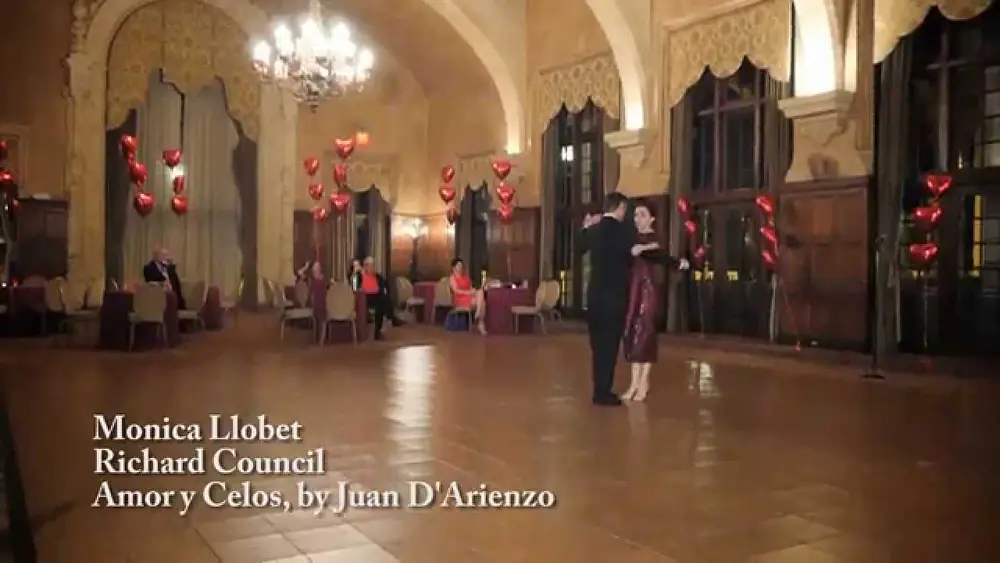Video thumbnail for Monica Llobet & Richard Council, Amor y Celos, Valentine Milonga ROUGE 2015
