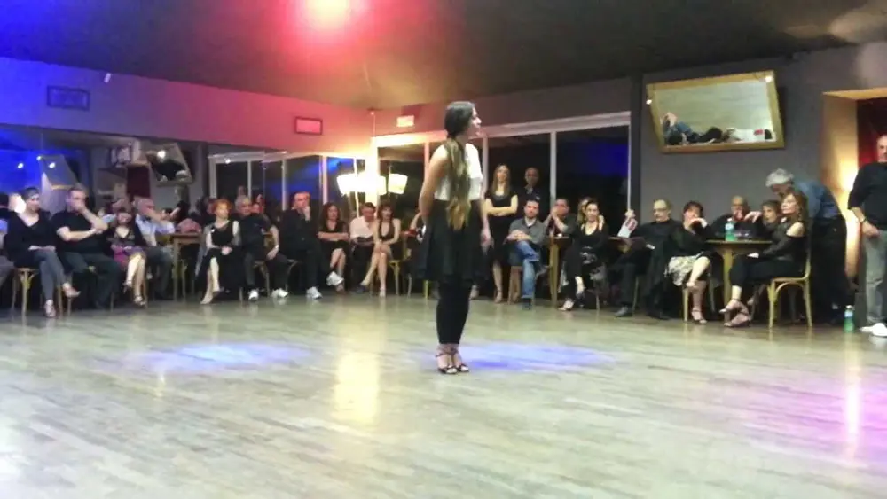 Video thumbnail for Natalia Ochoa presenta il Roma Tango Festival al Tanguera