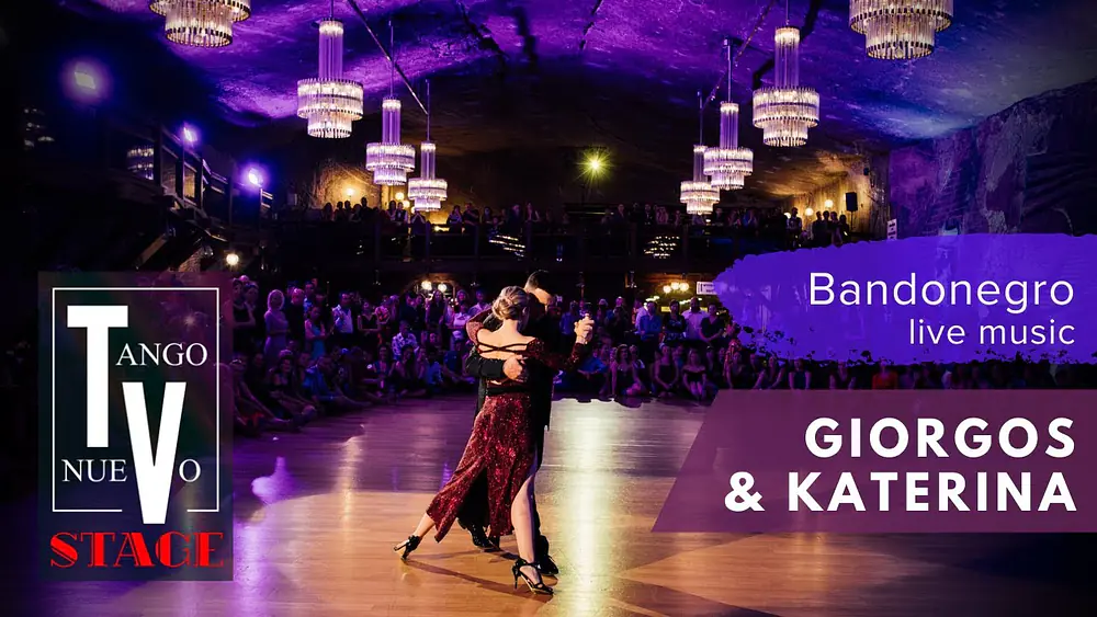 Video thumbnail for Giorgos Nikou & Katerina Chatzipanteli - Bandonegro "Nada" - 1/5 - Krakus Aires Tango Festival 2023