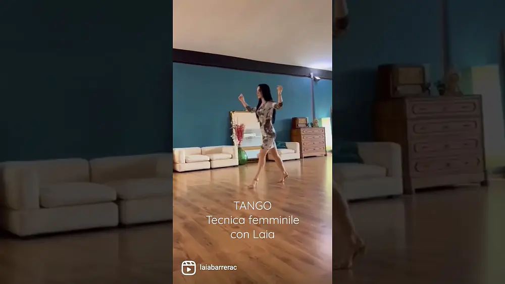 Video thumbnail for Tango tecnica femminile Laia Barrera, Roma