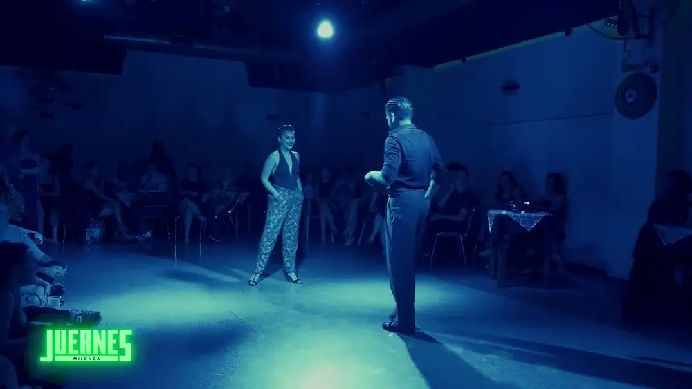 Video thumbnail for SOL CERQUIDES Y FERNANDO GRACIA EN JUERNES MILONGA