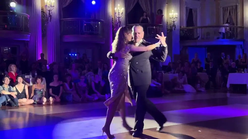 Video thumbnail for Milonga performance by Pancho Martinez Pey and Lorena Ermocida, Gavito Festival 2023