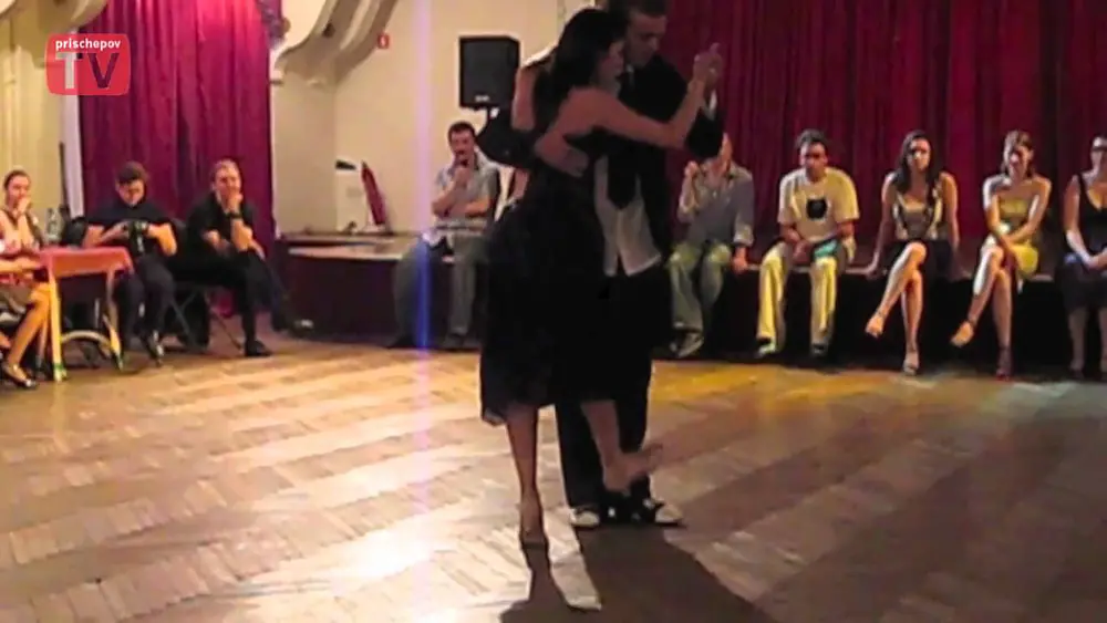 Video thumbnail for Sebastian Posadas & Eugenia Eberhardt, Russia, Moscow, archive by EdissaTangoClub,  26.11.2010 (5)