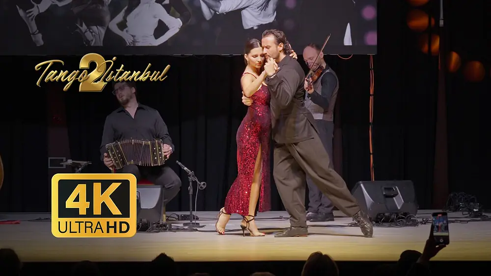 Video thumbnail for Magdalena Valdez & Giampiero Cantone – Tango Performance to Live Orchestra