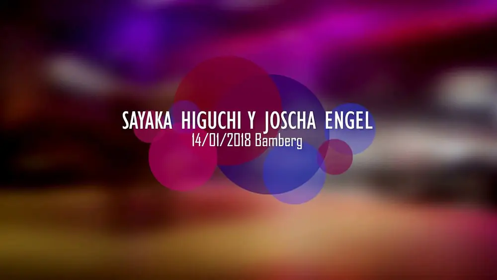 Video thumbnail for Sayaka Higuchi y Joscha Engel - Muy suave