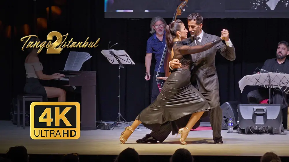 Video thumbnail for Virginia Gomez & Christian Marquez (Los Totis) – Dancing with Precision and Pulse (Tango Bardo Live)