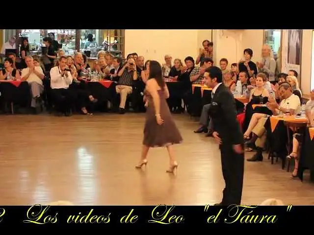 Video thumbnail for Facundo de La Cruz y Paola Sanz - Campeones Mundiales de Tango Salón 2012