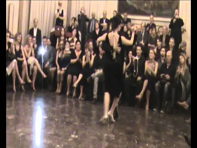 Video thumbnail for Diego Amorin e Cecilia Capello, Palazzo Merlini, Forlì, Italia - 15 novembre 2014- Tango 1