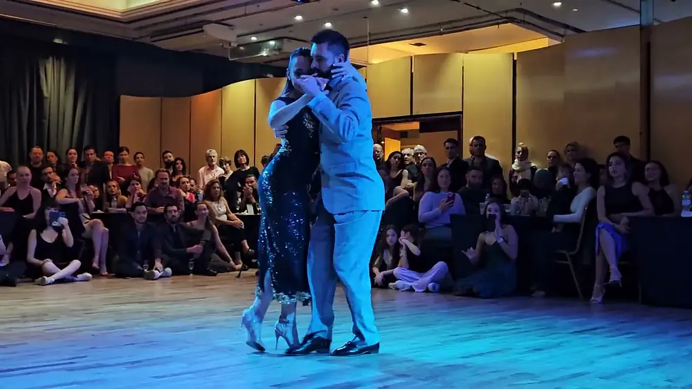 Video thumbnail for Javier Rodriguez & Virginia Pandolfi at Viva la Pepa milonga - Mujercitas tango festival (2 of 2)