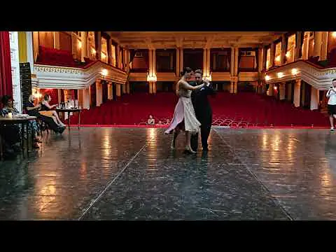 Video thumbnail for Argentine Tango Dance by Sergiy Podbolotnyy & Ani Meskhi. Georgian Tango Encuentro, Batumi, 2023