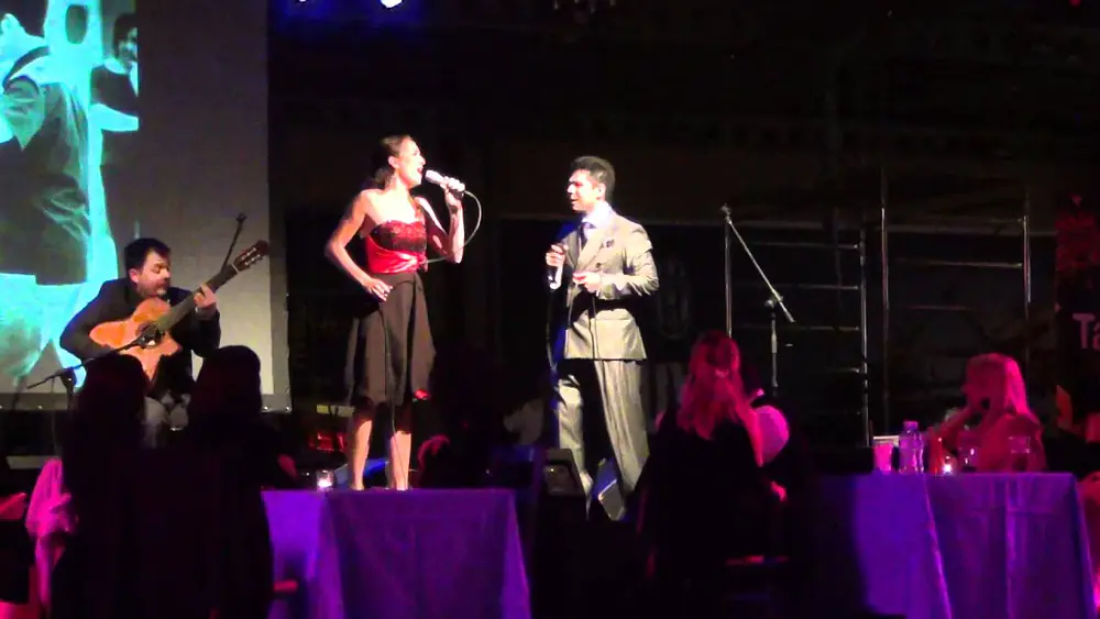 Video thumbnail for 12ª Torino Tango Festival cantan Sebastian Arce y Belen Giachello