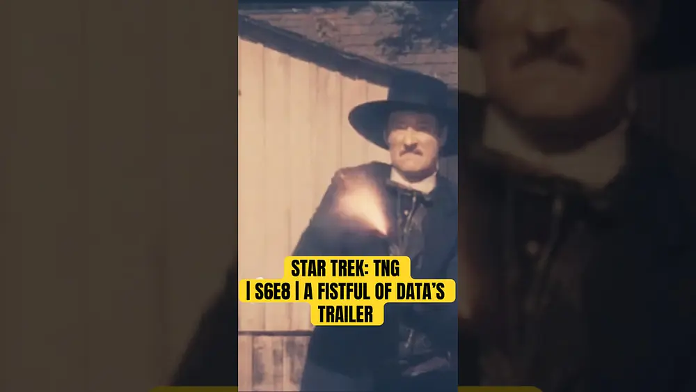 Video thumbnail of STAR TREK: TNG | S6E8 | A FISTFUL OF DATA’S #startrektng #entertainment #trailers #trekkie