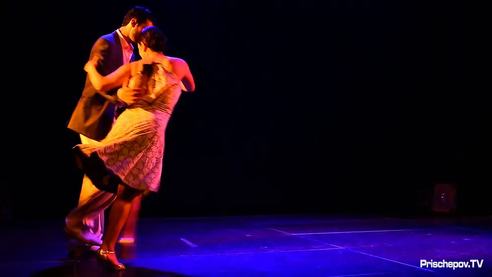 Video thumbnail for Dana Frigoli and Adrian Ferreyra, White tango festival 2013