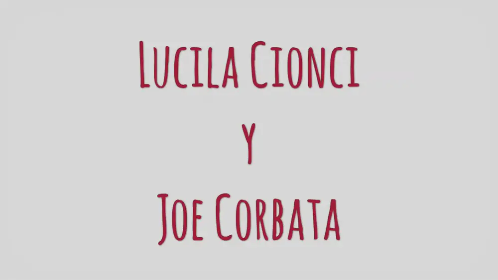 Video thumbnail for Joe Corbata y Lucila Cionci - Lecce 2019 - A. Luna y L. Tobaldi - Es la Vida