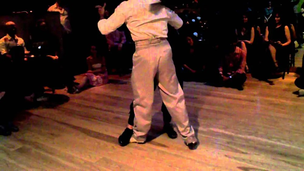 Video thumbnail for Argentine Tango: Oliver Kolker & Silvina Valz dance @ Mala Leche (4)