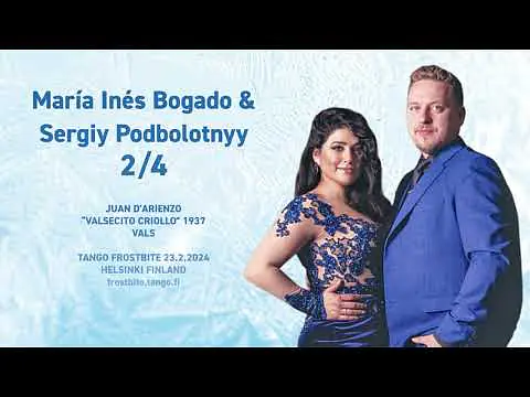 Video thumbnail for María Inés Bogado & Sergiy Podbolotnyy 2/4 - Tango Frostbite 2024