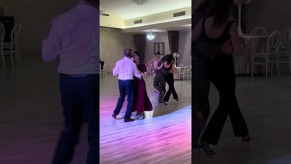 Video thumbnail for Pablo Tegli, Emilie Caron, Gustavo Naveira and Giselle Anne "tirrando pasos" at Tango Ambassadors 10