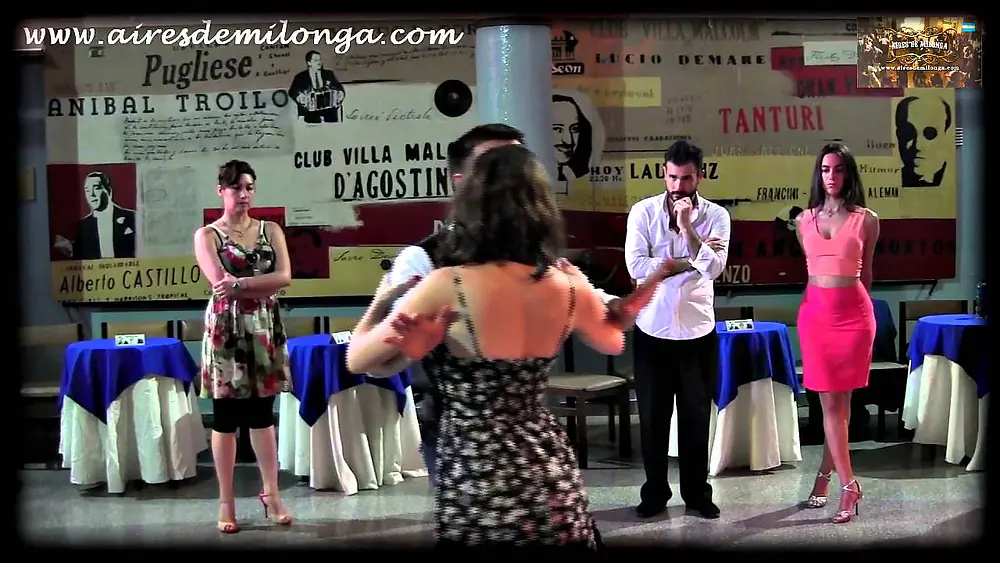 Video thumbnail for Escuela de tango por Ines Muzzopappa y Alejandro Hermida En Fruto Dulce