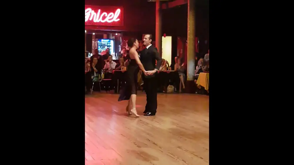 Video thumbnail for Vanesa Villalba & Facundo Pinero tango performance, Club Gricel, Milonga Derecho Viejo 2/3
