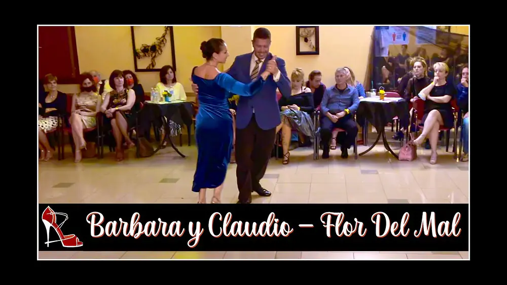 Video thumbnail for Barbara Carpino e Claudio Forte 3/4 - Flor del Mal (Juan D'Arienzo) - Milonga Negra 2.0