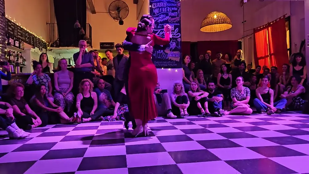 Video thumbnail for Suyay Quiroga and Jonny Carvajal at Milonga Tango Bar (4 of 4)