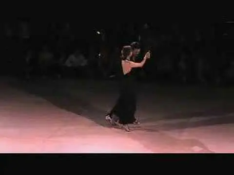 Video thumbnail for BTF 2008 - Diego Riemer (El Pajaro) & Maria Bélen - Tango @ the Brussels Tango Festival
