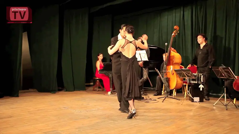 Video thumbnail for Orlando Farias  & Silvia Fuentes, Russia, Moscow,  Shou "El Tango de Plata"