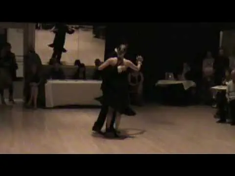 Video thumbnail for Eilecia Bovard and Julio Bassan performing milonga