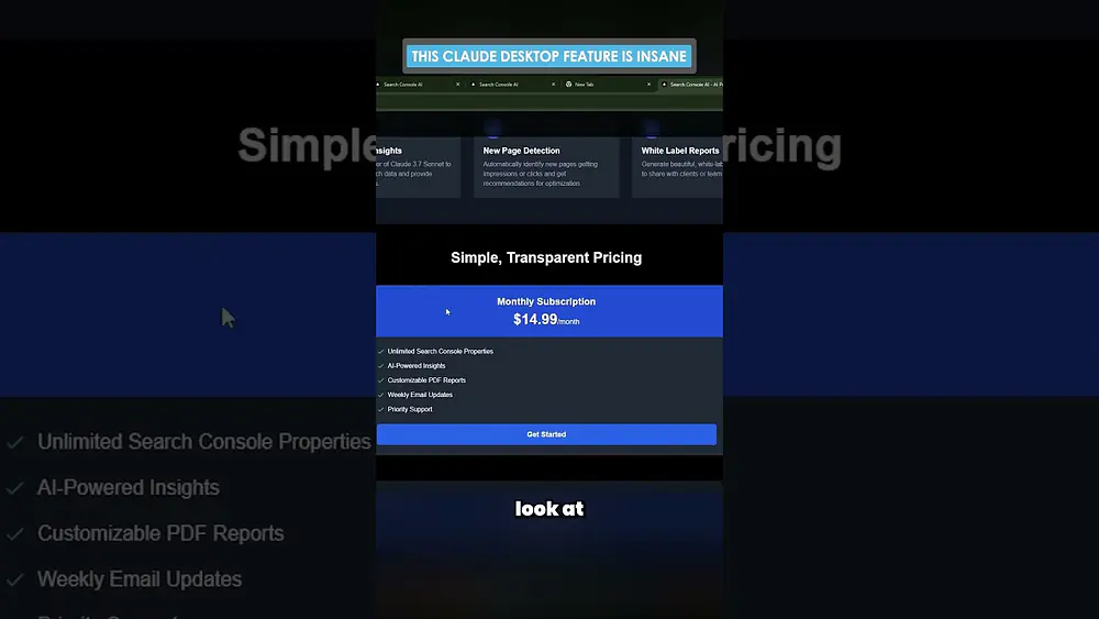Video thumbnail of This Claude Desktop Feature is INSANE (But)... #claudeai #mcp #aicoding
